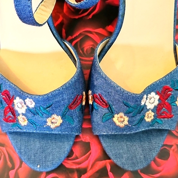 Denim  Sandals - Picture 2 of 15